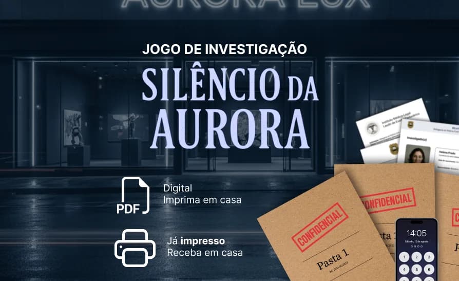 Capa de O Silêncio da Aurora